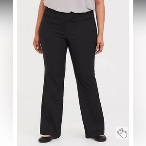 NWOT TORRID Dark Gray Ponte Trousers Sz 18R